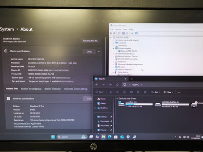 Intel i5 RX550 Gaming PC | 16GB RAM | Budget Setup | Oxfordshire PC Gaming