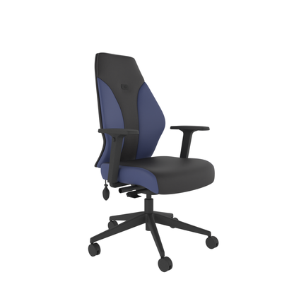 Gaming Chair – Marine Blue | Ergonomic Design | Adjustable Height | Lumbar Support