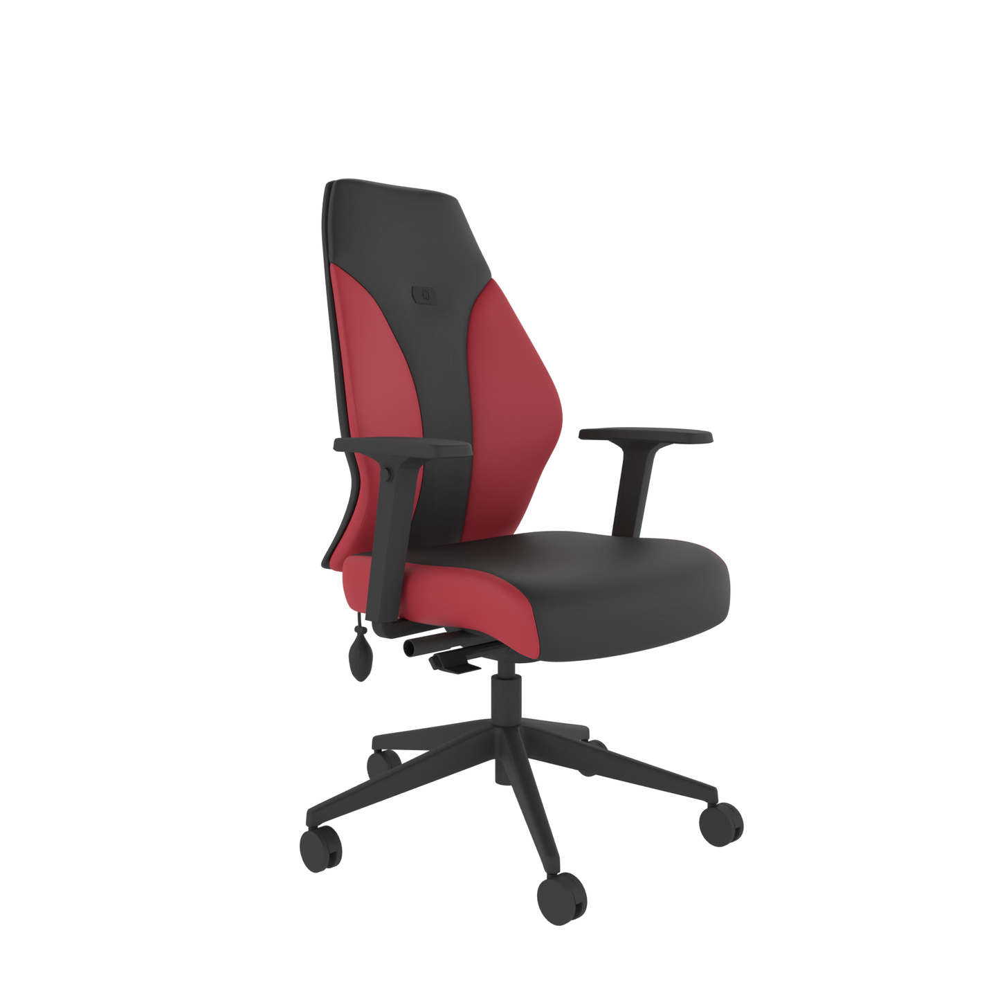 Gaming Chair – Scarlet Red | Ergonomic Design | Adjustable Height | Lumbar Support