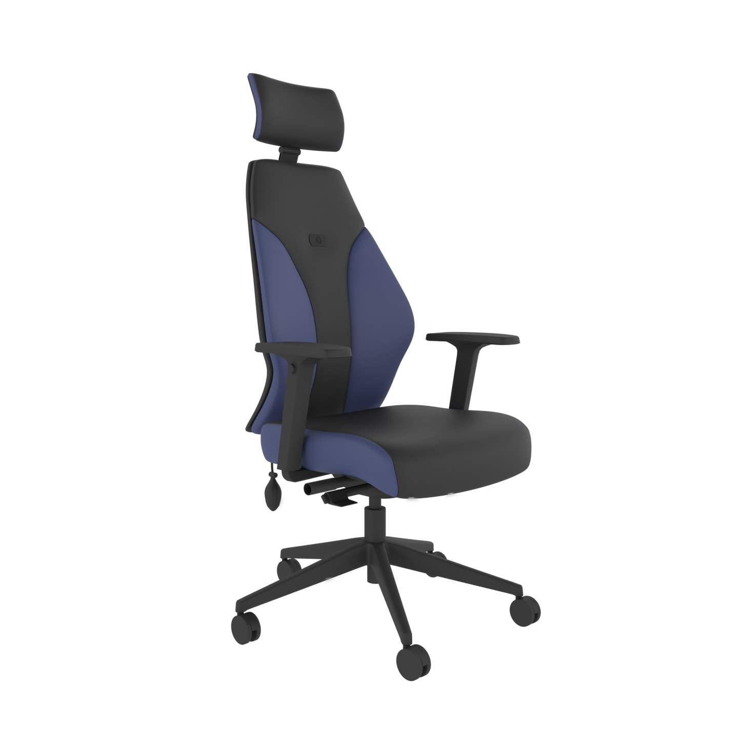 Gaming Chair – Marine Blue | Ergonomic Design | Adjustable Height | Lumbar Support