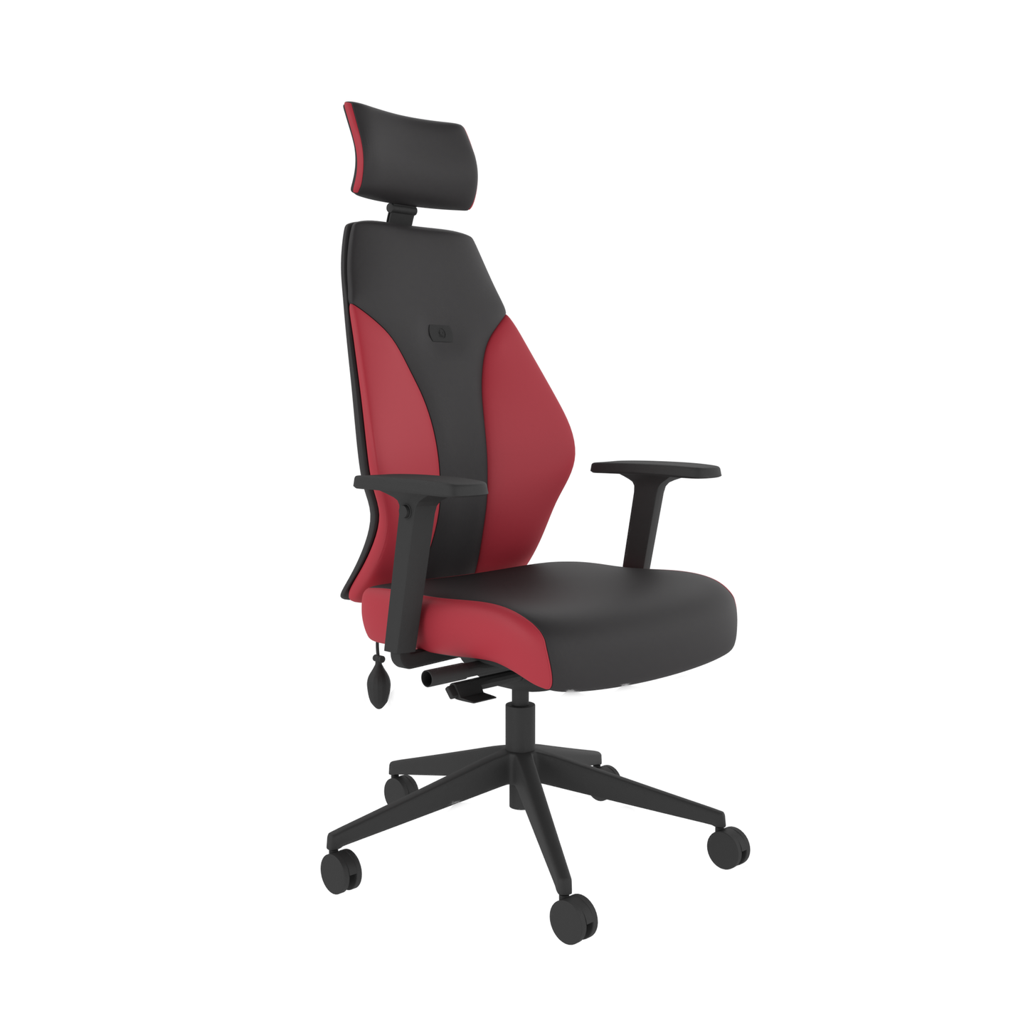 Gaming Chair – Scarlet Red | Ergonomic Design | Adjustable Height | Lumbar Support