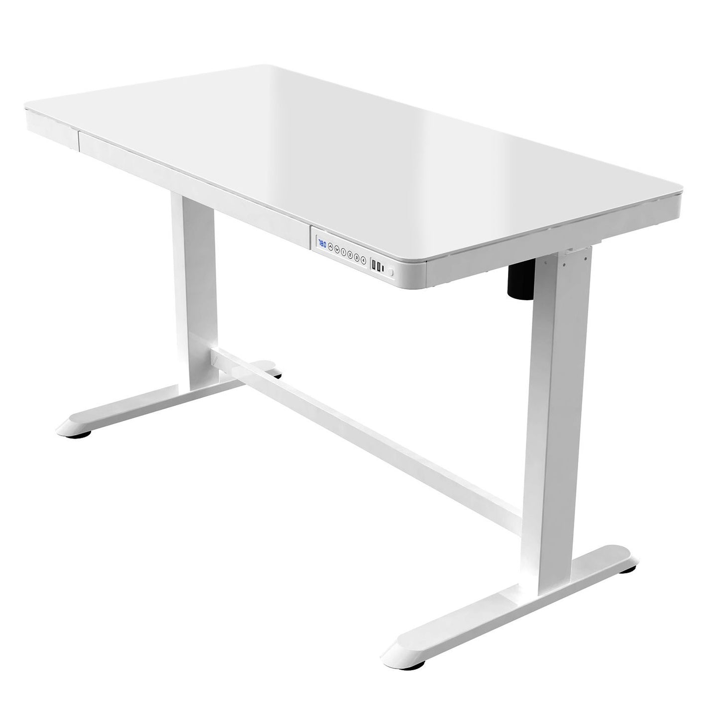 Luna Electric Sit-Stand Desk | Adjustable Desk Oxfordshire | Matt & Glass Finish