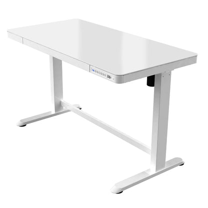 Luna Electric Sit-Stand Desk | Adjustable Desk Oxfordshire | Matt & Glass Finish