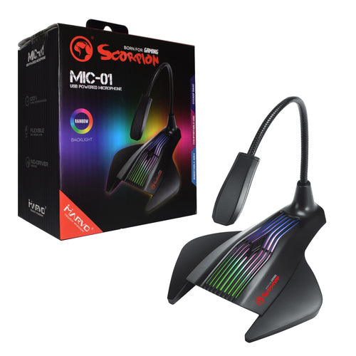 Marvo Scorpion MIC-01 USB RGB Gaming Microphone