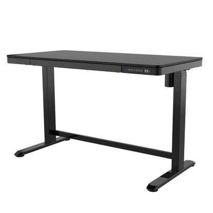Luna Electric Sit-Stand Desk | Adjustable Desk Oxfordshire | Matt & Glass Finish