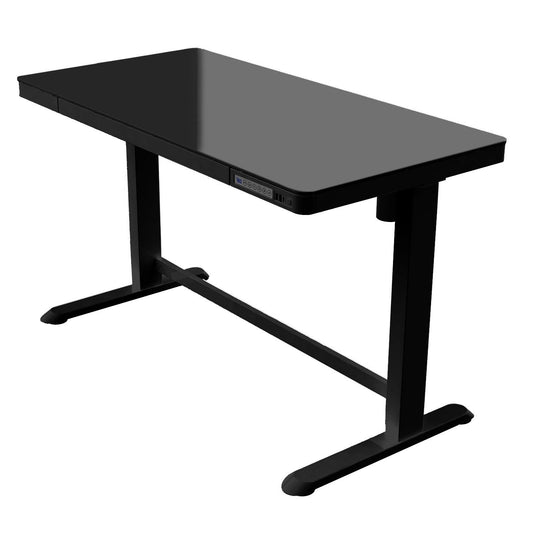 Luna Electric Sit-Stand Desk | Adjustable Desk Oxfordshire | Matt & Glass Finish